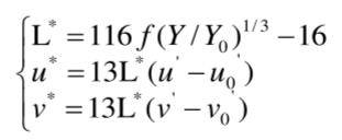 L, u , v expressions