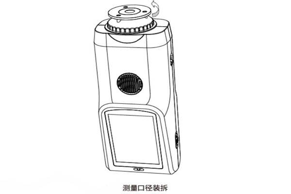 Measuring aperture installation and disassembly