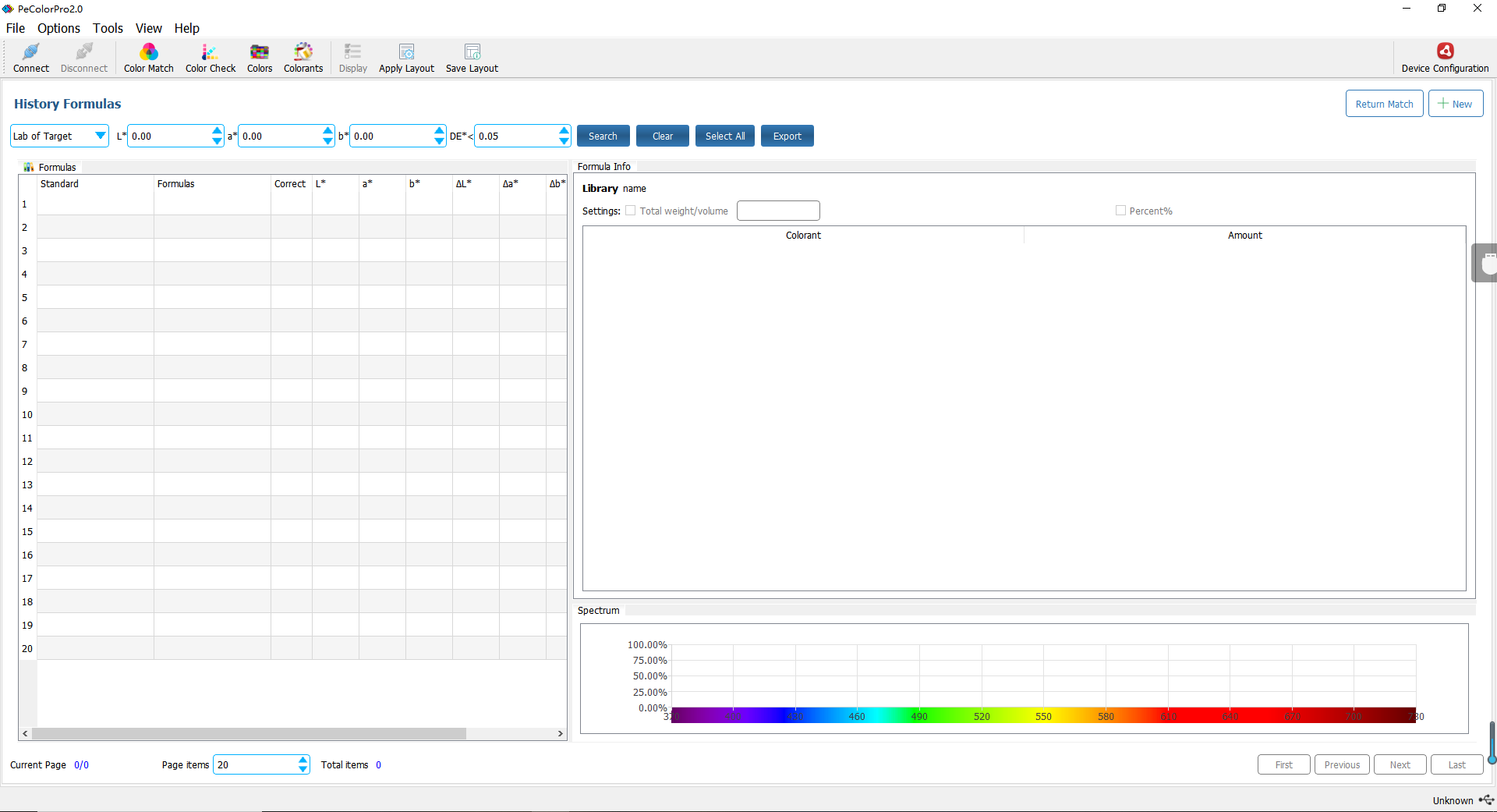 PeColor Color Matching Software