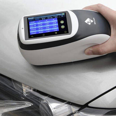 Method For Measuring The Color Difference Of Automobile Paint Coating With Multi-Angle Colorimeter